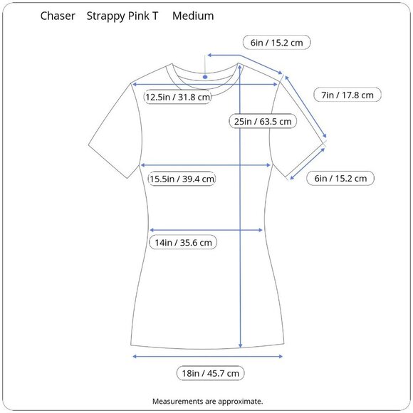 Chaser Strappy Double Vent Back Baby Ribbed Knit Tee Lattice Cutouts Pink Medium - Picture 15 of 16